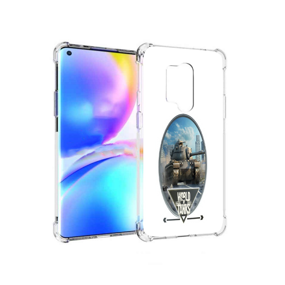 

Чехол MyPads Tocco для OnePlus 8 Pro игра с танками (PT148281.139.375), Прозрачный, Tocco