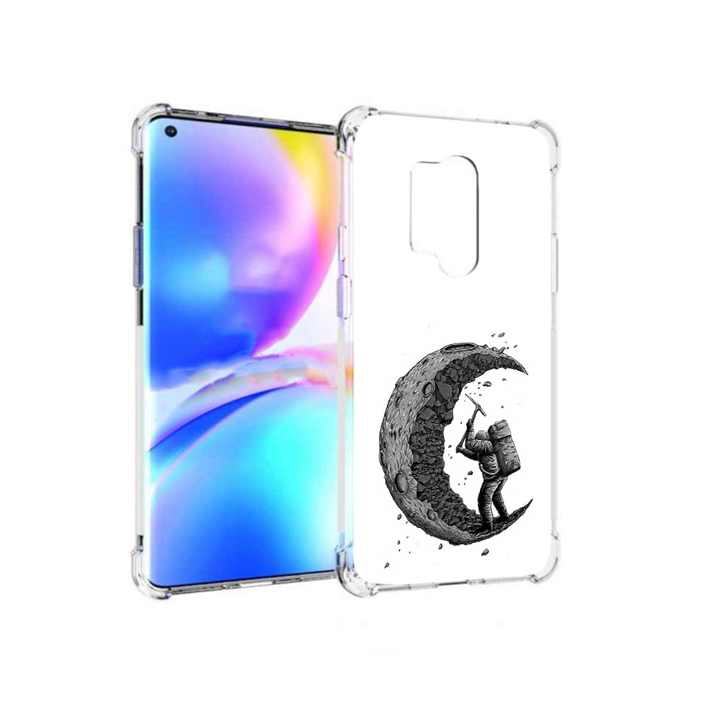 

Чехол MyPads Tocco для OnePlus 8 Pro камненная луна (PT148281.139.384), Прозрачный, Tocco