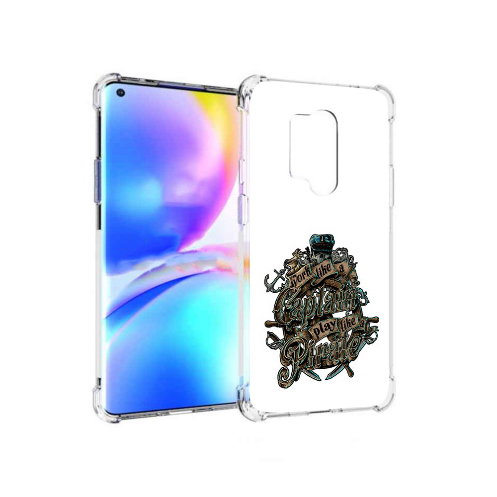 

Чехол MyPads Tocco для OnePlus 8 Pro капитан пиратов (PT148281.139.385), Прозрачный, Tocco