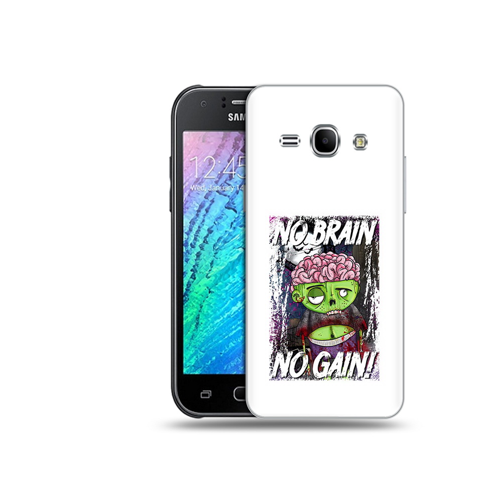 

Чехол MyPads Tocco для Samsung Galaxy J1 глупый зомби (PT12095.602.289), Прозрачный, Tocco