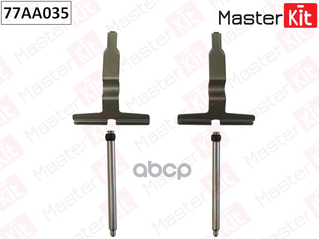 

Установночный комплект тормозных колодок MASTERKIT 77AA035
