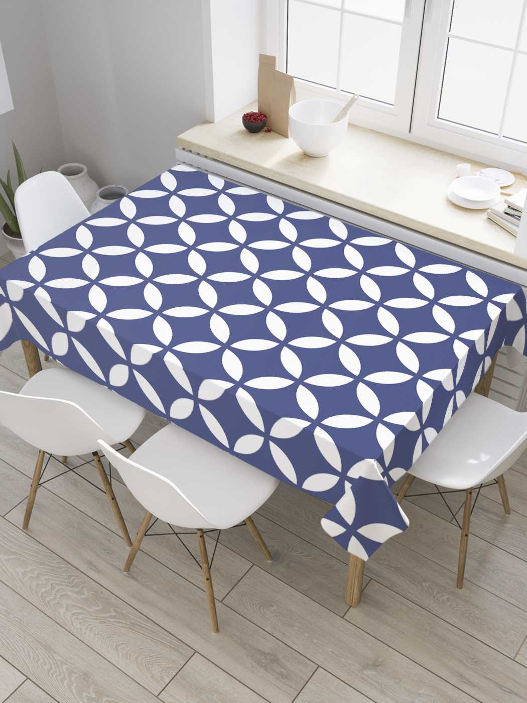 

Скатерть прямоугольная JoyArty "Геометрические ромбы" из оксфорда, 180x145 см, Геометрические ромбы