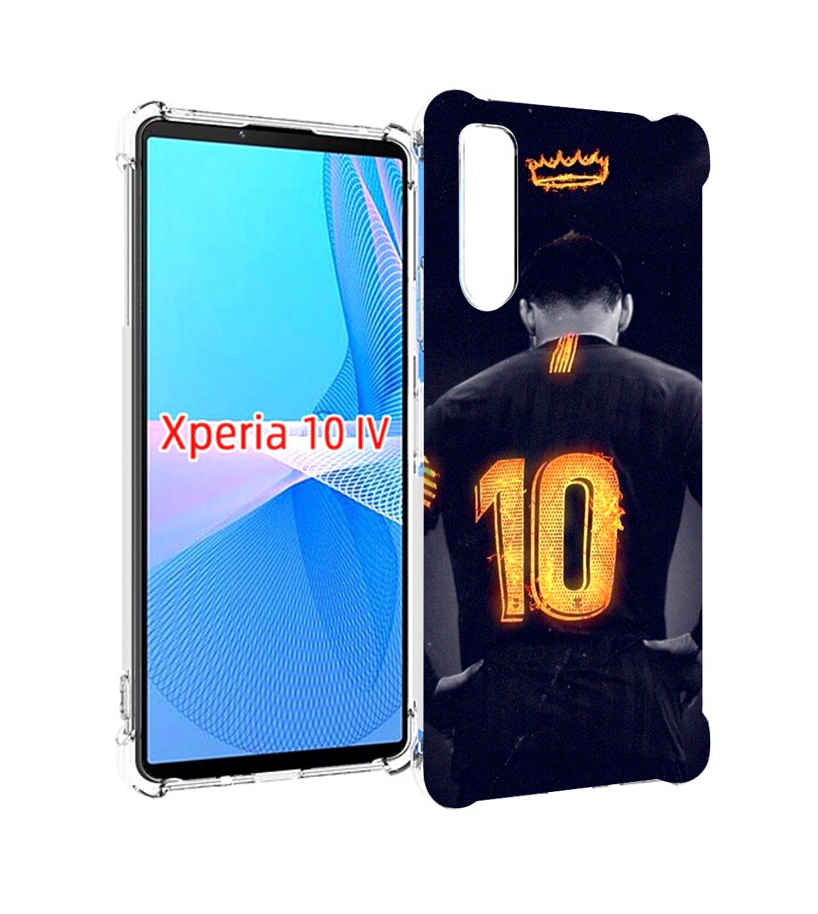 

Чехол MyPads номер-10 для Sony Xperia 10 IV (10-4), Прозрачный, Tocco