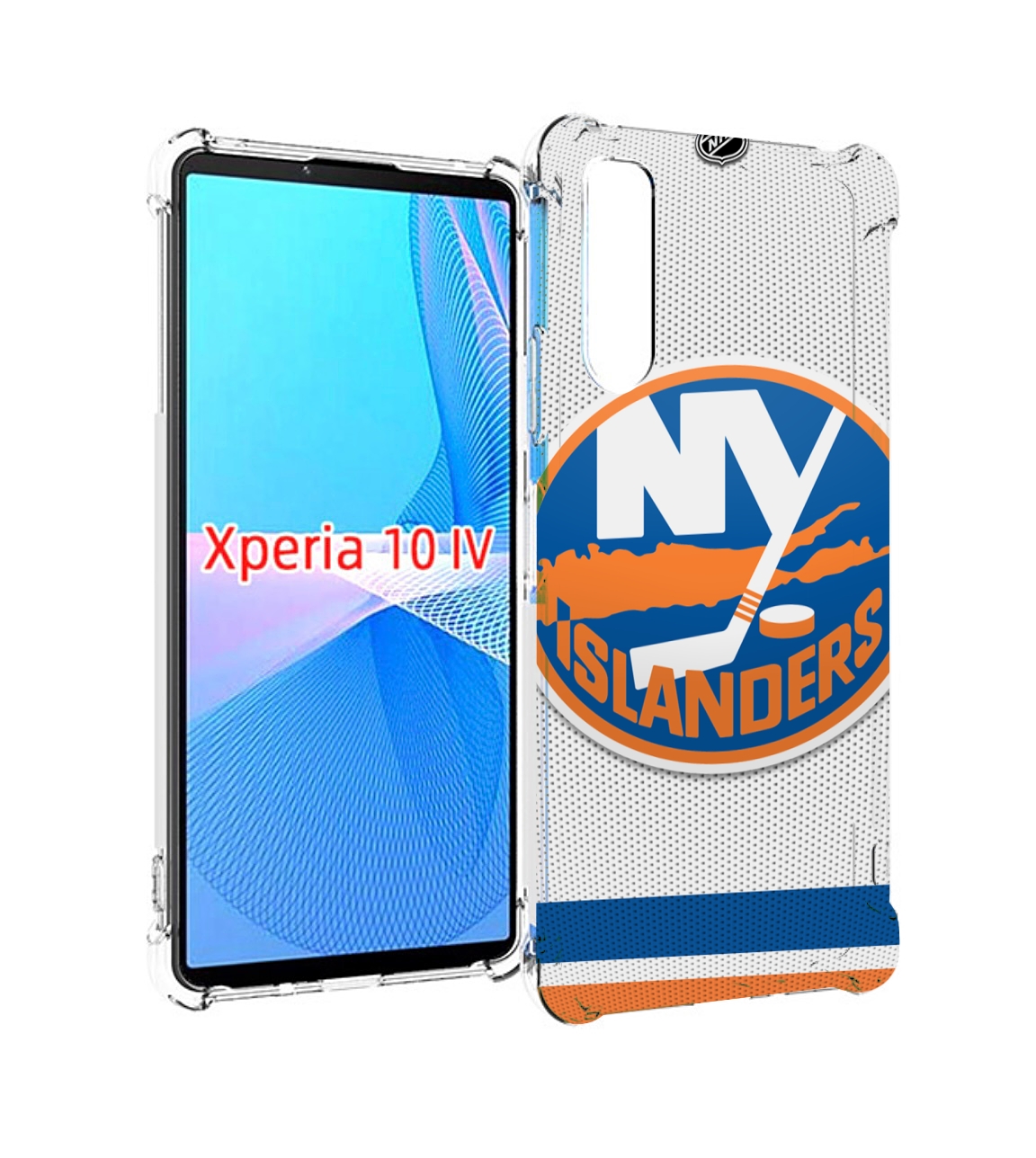 

Чехол MyPads нью-оирк-аилендерс для Sony Xperia 10 IV (10-4), Прозрачный, Tocco