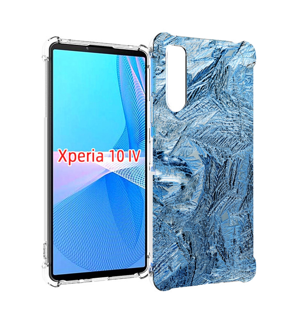 

Чехол MyPads обледенение для Sony Xperia 10 IV (10-4), Прозрачный, Tocco