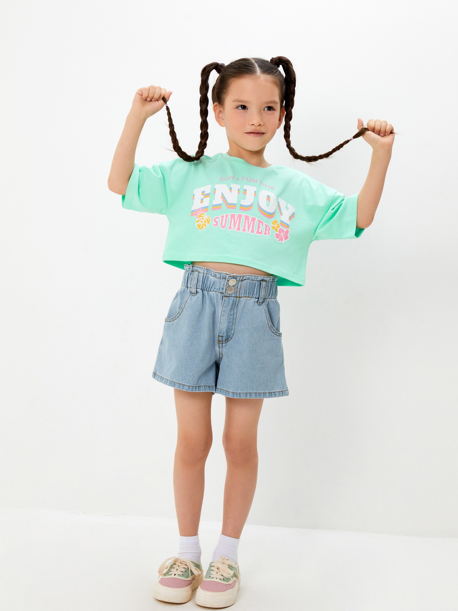 Шорты детские Acoola 20220550008, голубой, 128