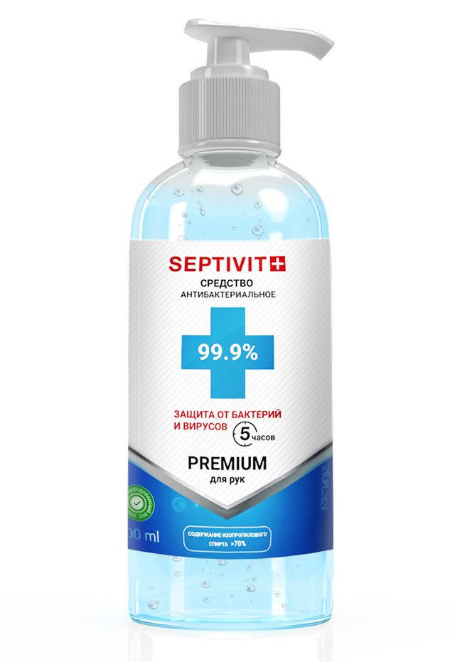 фото Антисептик дозатор спиртовой 70% septivit premium 500 мл