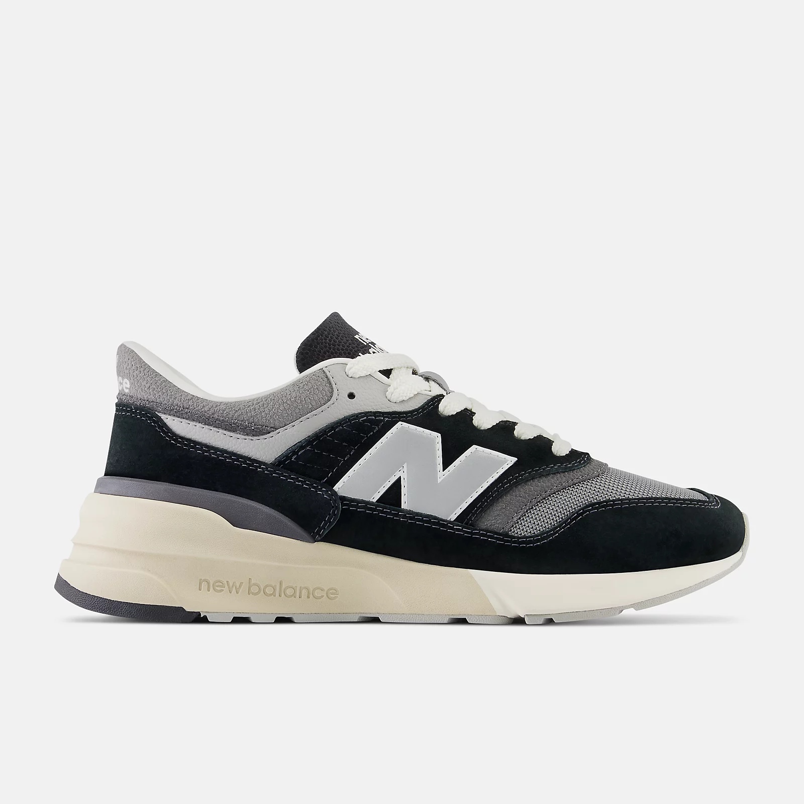 Кроссовки унисекс New Balance U997RHC черные 44 RU