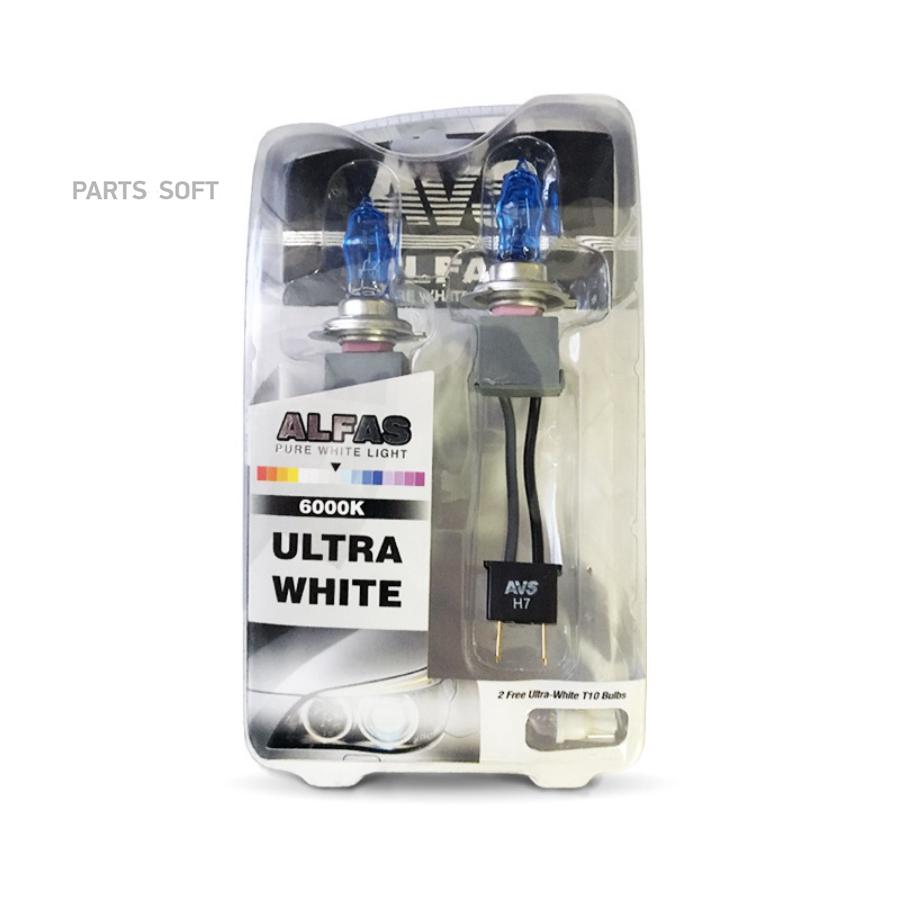 

Лампа 12V H7 85W PX26d блистер (2шт.) Pure-white AVS