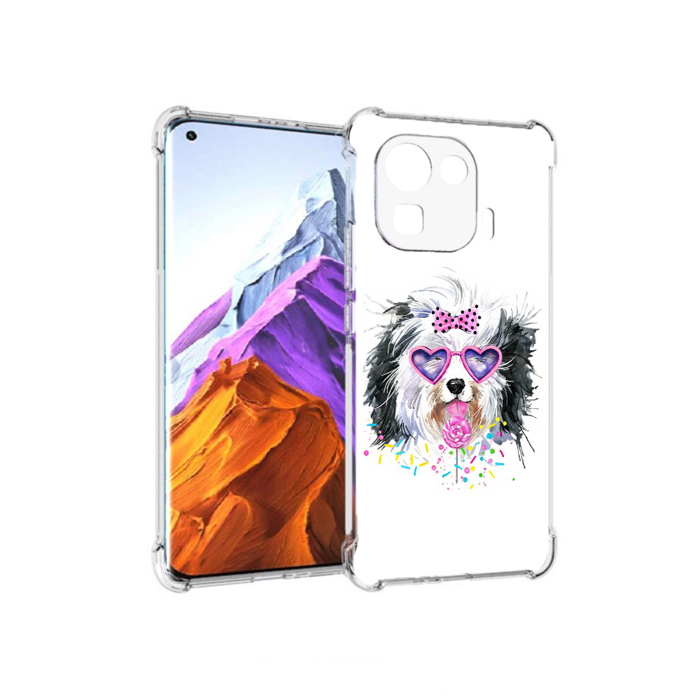 

Чехол MyPads Tocco для Xiaomi 11 Pro пушистик (PT144585.286.559), Прозрачный, Tocco