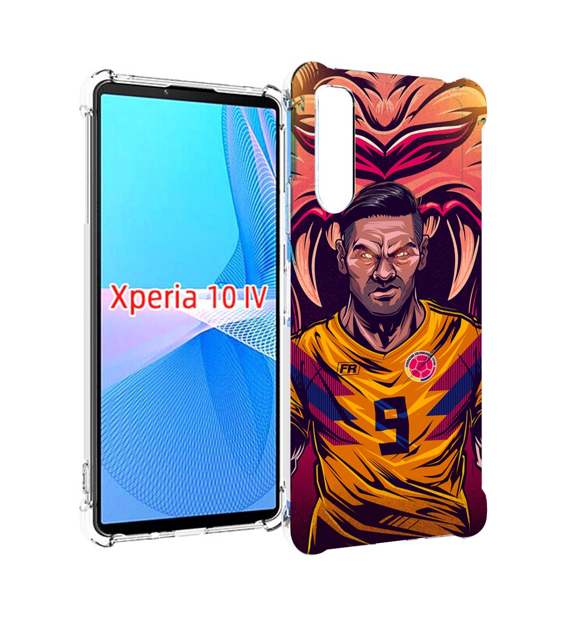 

Чехол MyPads парень-тигр-красный для Sony Xperia 10 IV (10-4), Прозрачный, Tocco