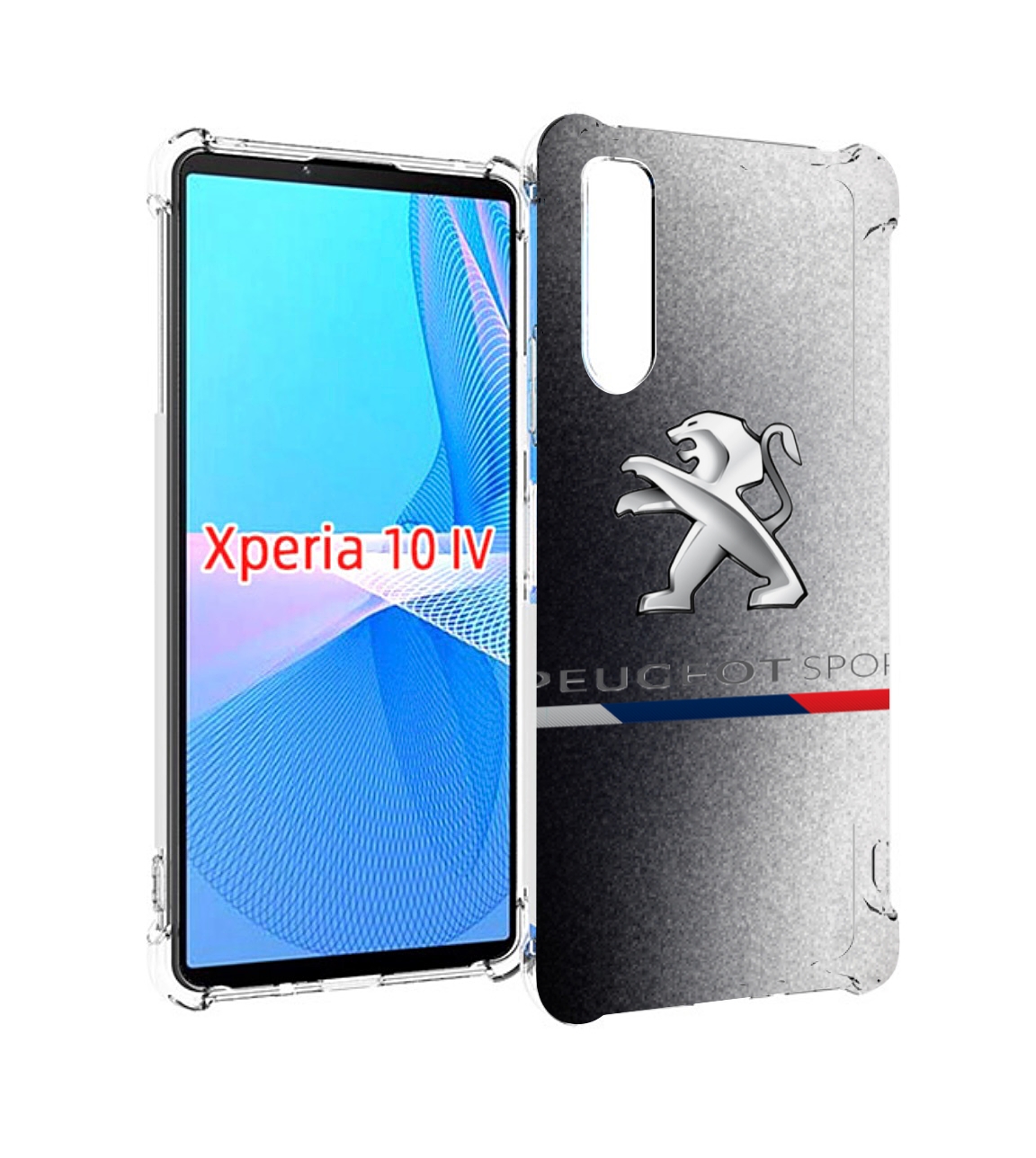

Чехол MyPads peugeot-1 для Sony Xperia 10 IV (10-4), Прозрачный, Tocco