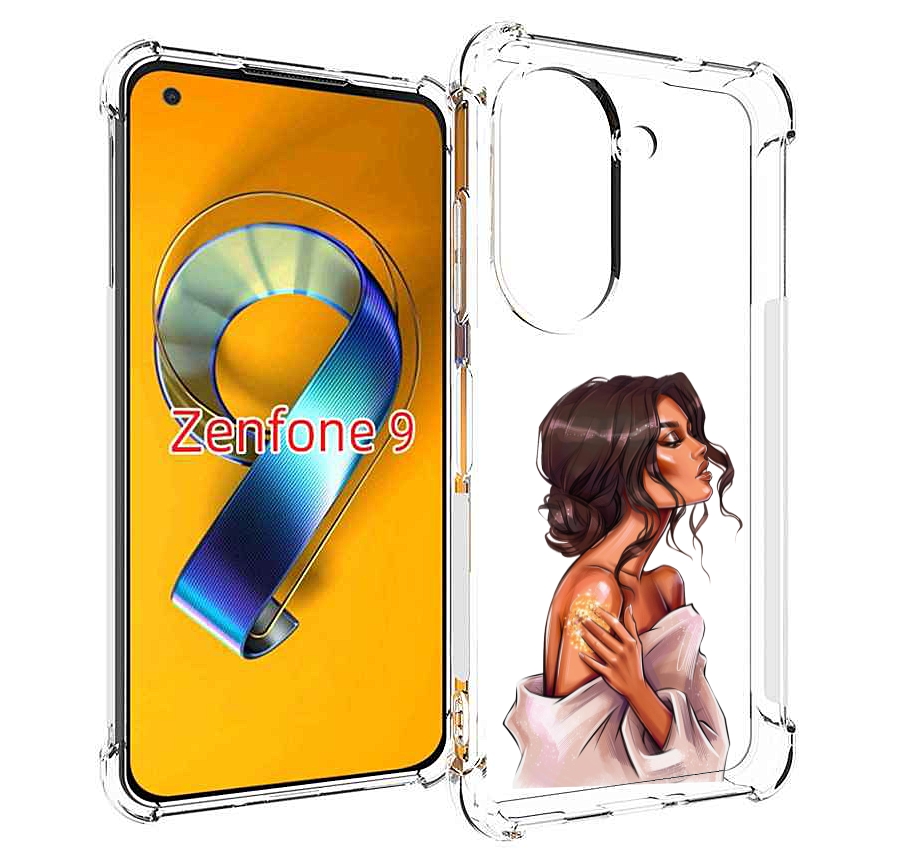 

Чехол MyPads Девушка-нежная женский для Asus Zenfone 9 (AI2202), Прозрачный, Tocco