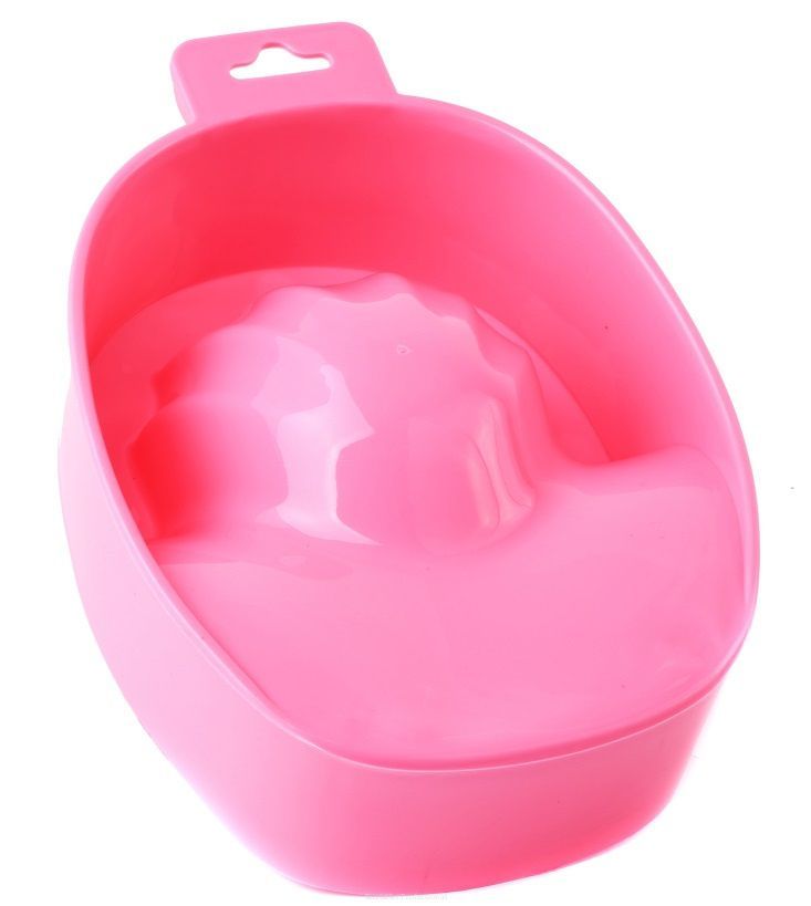 Ванночка для маникюра Kristaller розовый 3 шт пакет подарочный с окном 20 х 15 х 10 см розовый