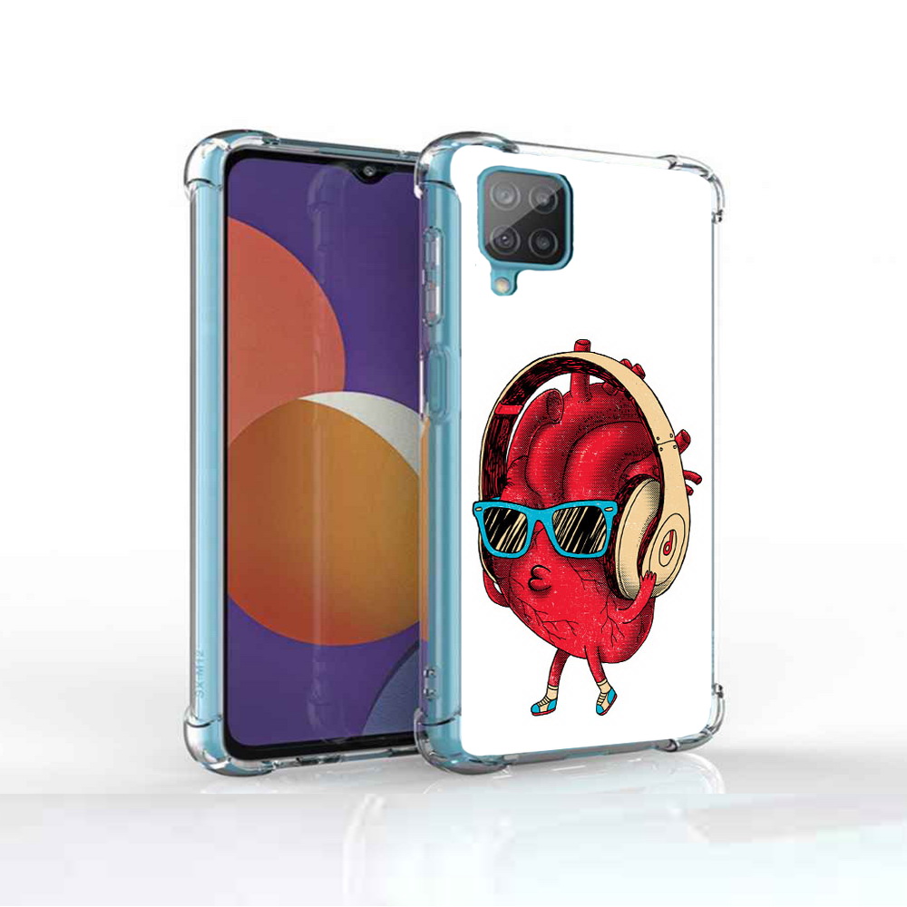 Чехол MyPads Tocco для Samsung Galaxy M12 слушай сердце (PT226930.536.609)
