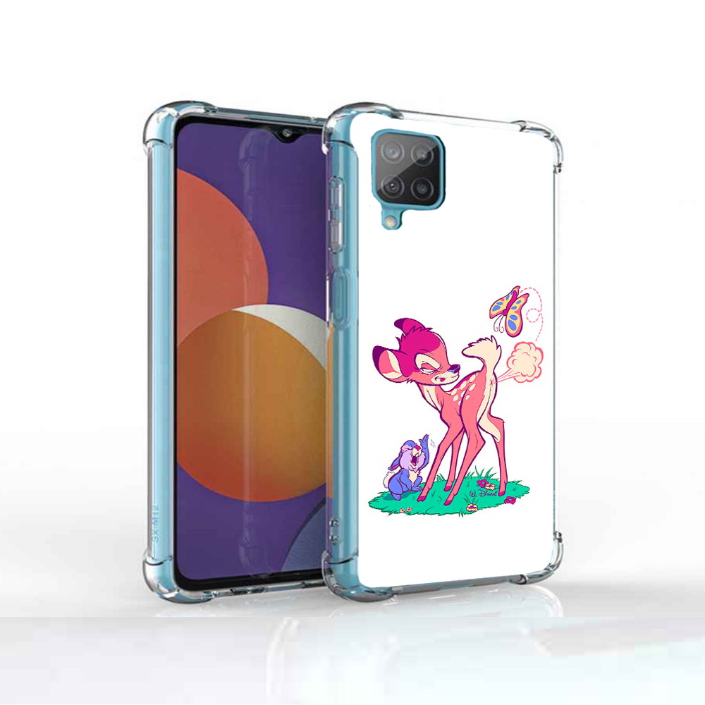 

Чехол MyPads Tocco для Samsung Galaxy M12 смешной олененок (PT226930.536.610), Прозрачный, Tocco