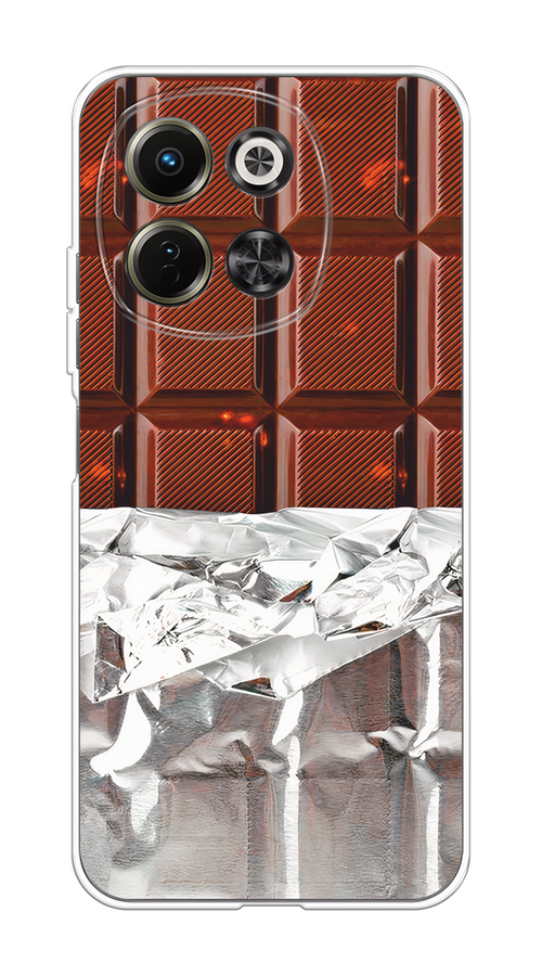 

Чехол на Tecno Spark 30 5G Шоколад в обертке, Коричневый, 309750-1