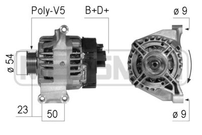 

Генератор ERA для Fiat Grande Punto, Punto EVO, 500 2003-2015/Ford Ka 2008-2016 210744