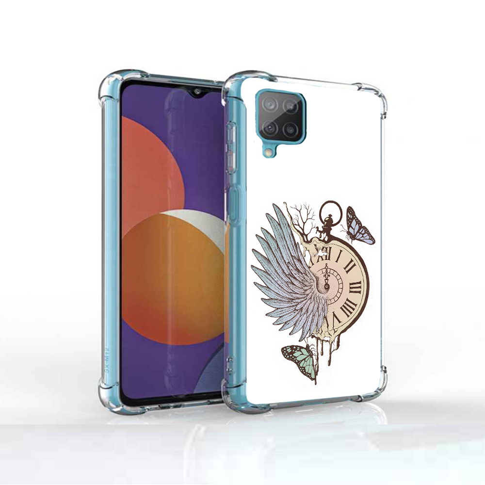 Чехол MyPads Tocco для Samsung Galaxy M12 страинные часы с крылом (PT226930.536.626)