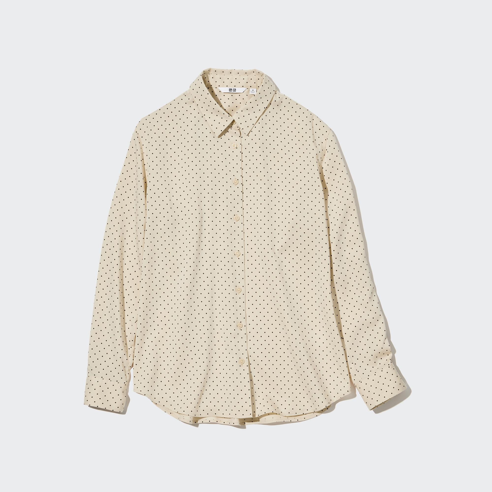 

Рубашка женская UNIQLO 452741COL31 бежевая XL (доставка из-за рубежа), 452741COL31