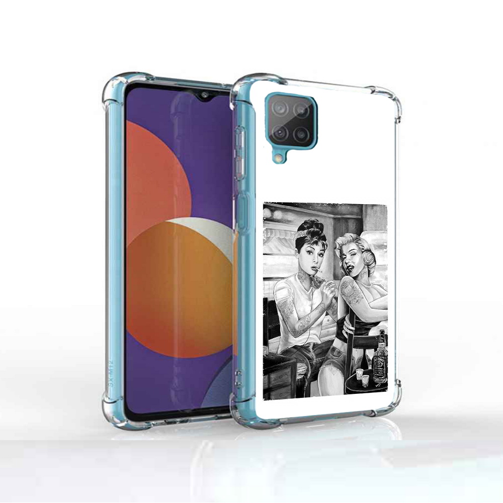 

Чехол MyPads Tocco для Samsung Galaxy M12 тату мастер (PT226930.536.637), Прозрачный, Tocco