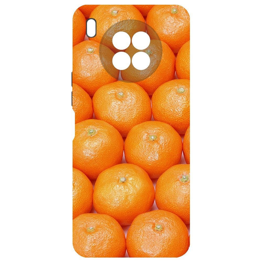 

Чехол-накладка Krutoff Софт Кейс Мандаринки для Honor 50 Lite черный