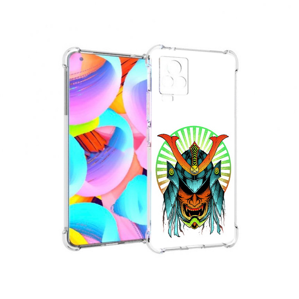 

Чехол MyPads Tocco для Vivo IQOO 7 ешимитсу рисунок, Прозрачный, Tocco