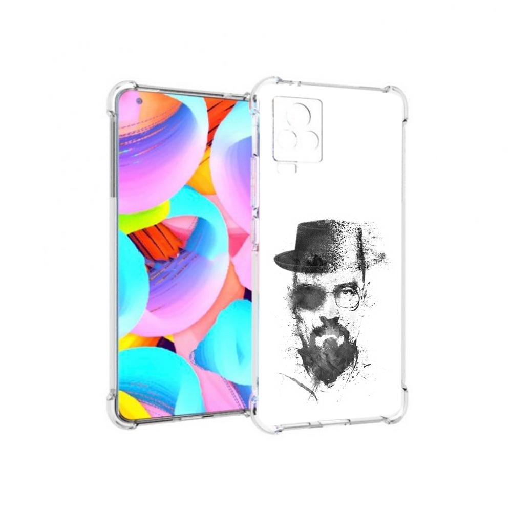 

Чехол MyPads Tocco для Vivo IQOO 7 загадочный человек, Прозрачный, Tocco
