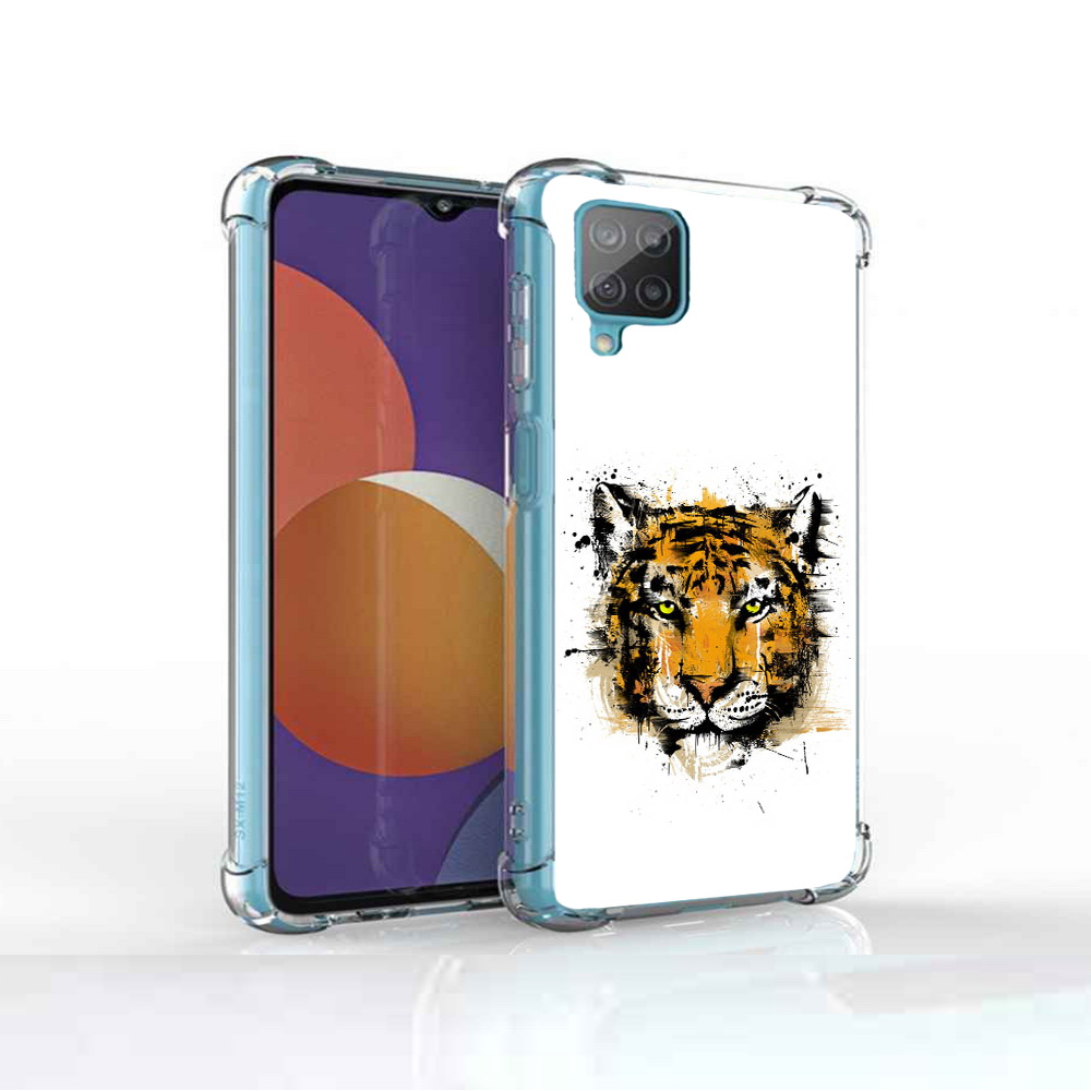 

Чехол MyPads Tocco для Samsung Galaxy M12 тигруля (PT226930.536.643), Прозрачный, Tocco