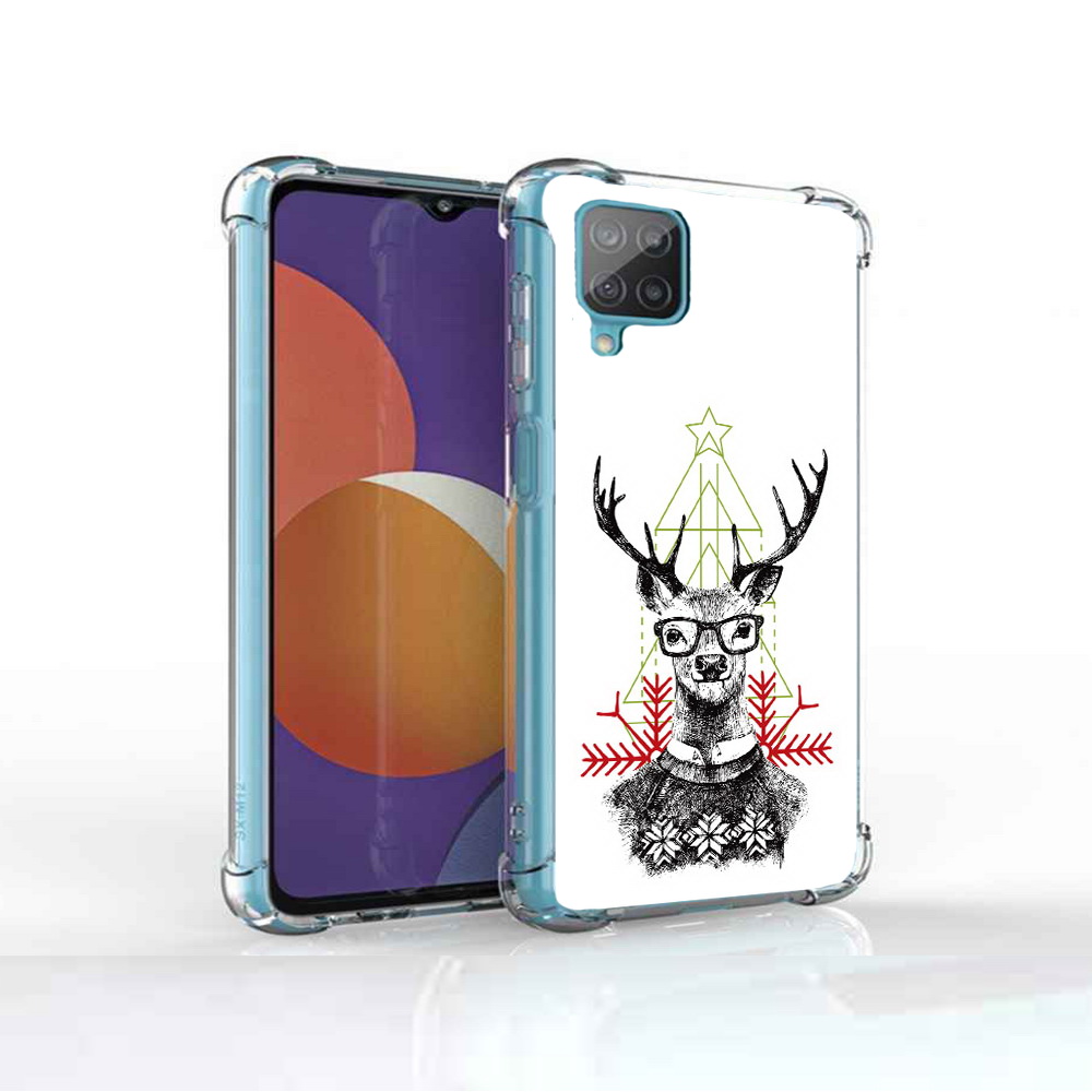 

Чехол MyPads Tocco для Samsung Galaxy M12 умный олень (PT226930.536.652), Прозрачный, Tocco