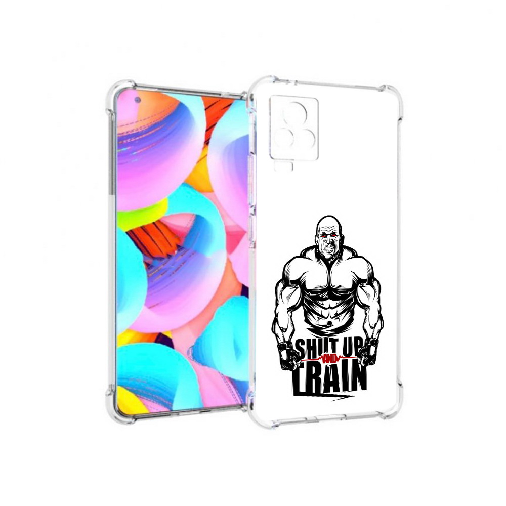 

Чехол MyPads Tocco для Vivo IQOO 7 здоровое тело, Прозрачный, Tocco