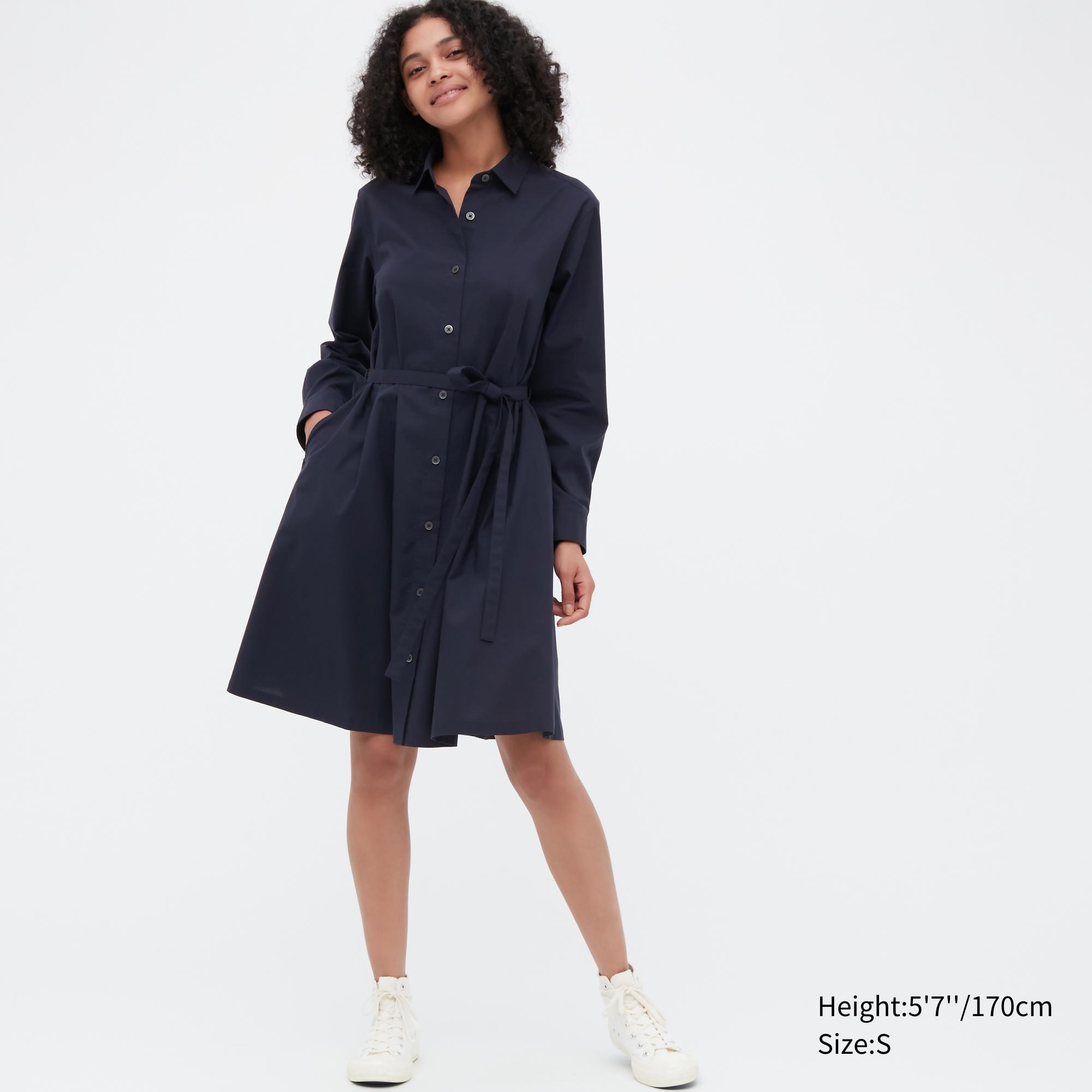 

Платье женское UNIQLO 453209COL69 синее 2XS (доставка из-за рубежа), 453209COL69