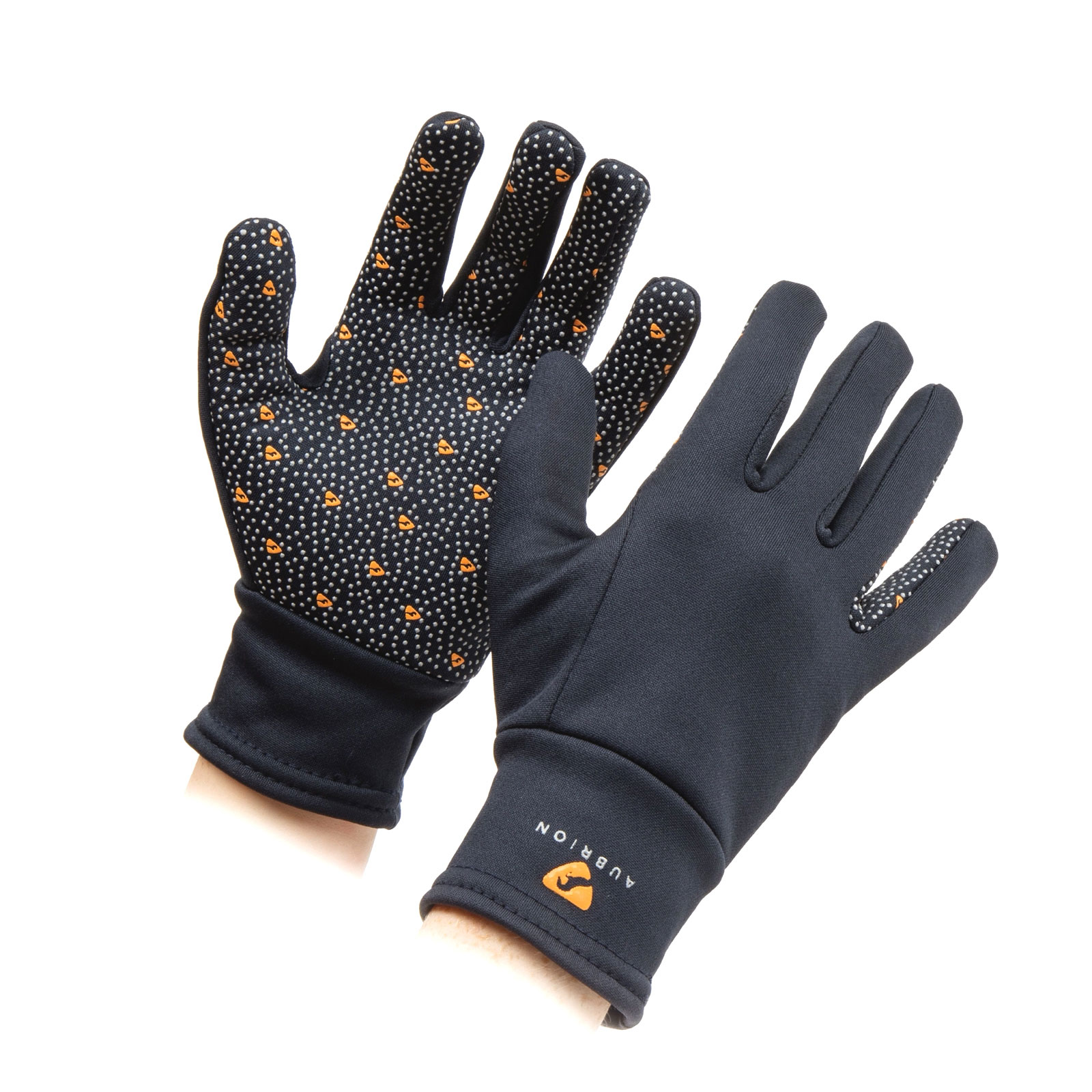 фото Shires shires aubrion зимние перчатки для верховой езды patterson, m, чёрные, пара (вели