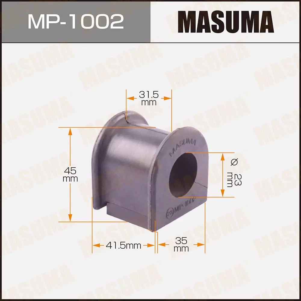 

Втулка стабилизатора пер. MASUMA mp1002