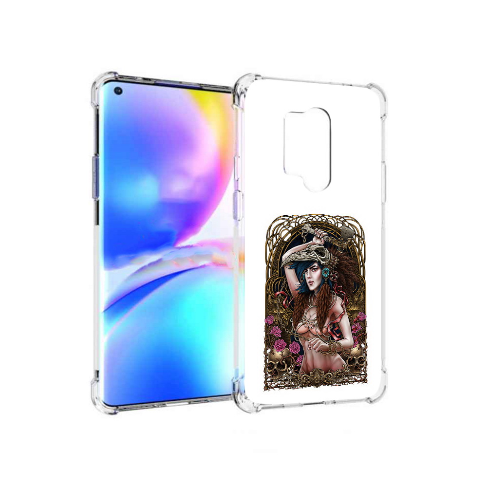 

Чехол MyPads Tocco для OnePlus 8 Pro красивая девушка рисунок (PT148281.139.407), Прозрачный, Tocco