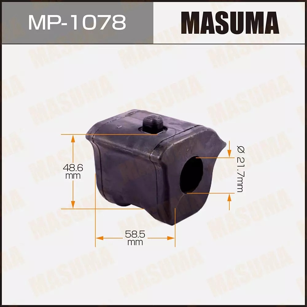 

Втулка стабилизатора пер. MASUMA mp1078