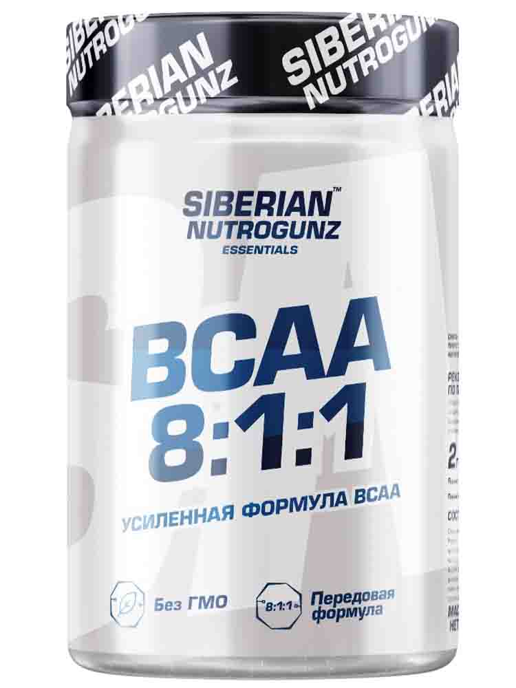 фото Siberian nutrogunz bcaa siberian nutrogunz bcaa 8:1:1 225 гр. персик-маракуйя