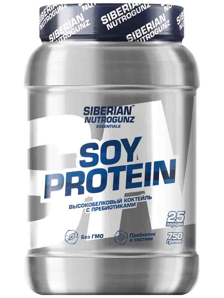 фото Siberian nutrogunz протеины siberian nutrogunz soy protein 750 гр. банан