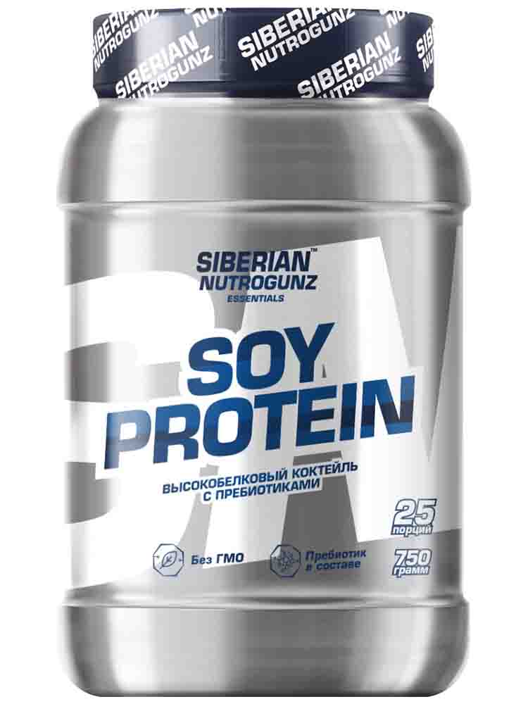 фото Siberian nutrogunz протеины siberian nutrogunz soy protein 750 гр. ваниль