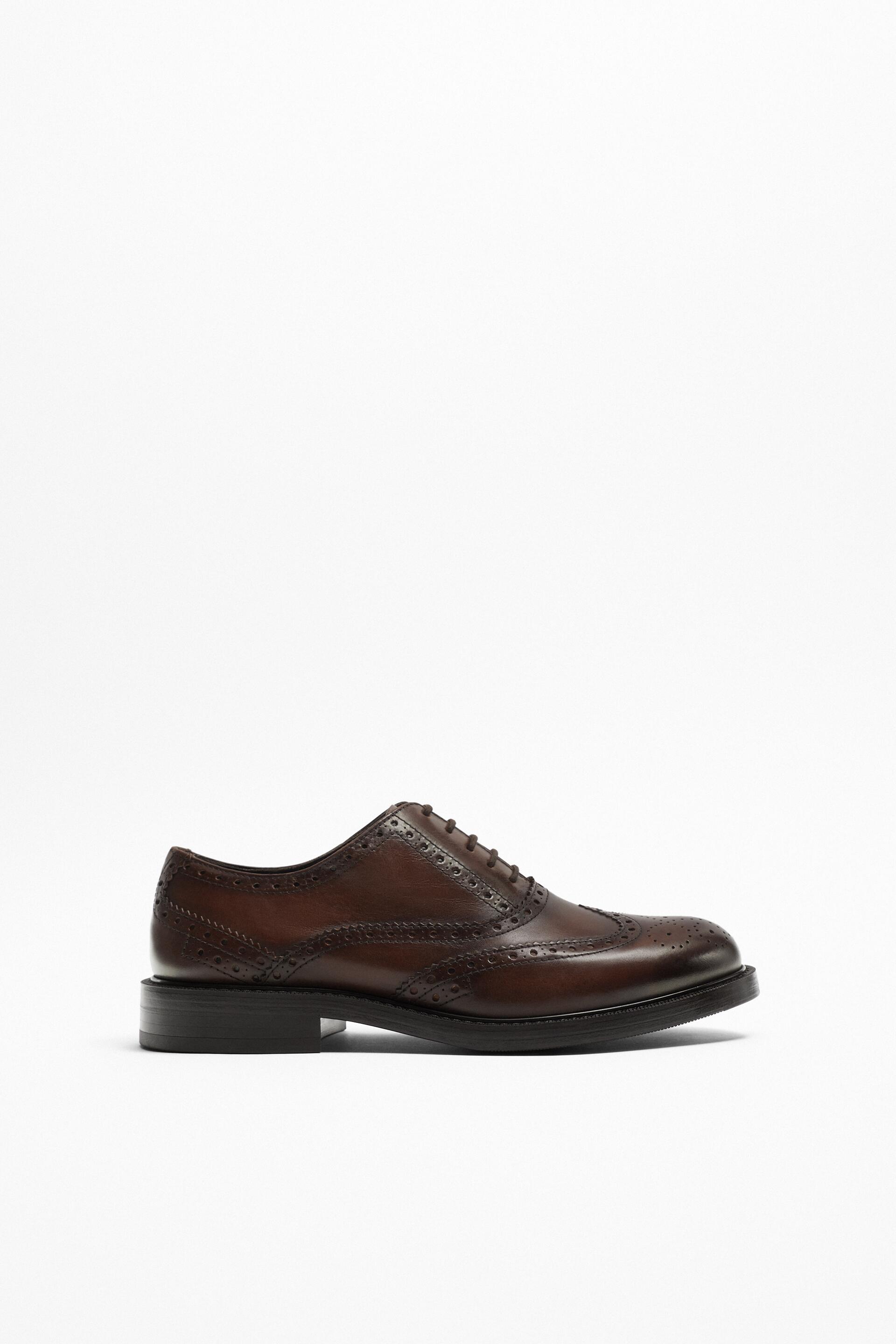 

Туфли мужские ZARA 189274 коричневые 41 RU (доставка из-за рубежа), 189274