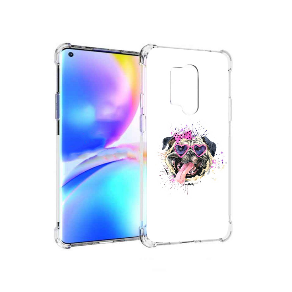 

Чехол MyPads Tocco для OnePlus 8 Pro Веселая собака (PT148281.139.43), Прозрачный, Tocco