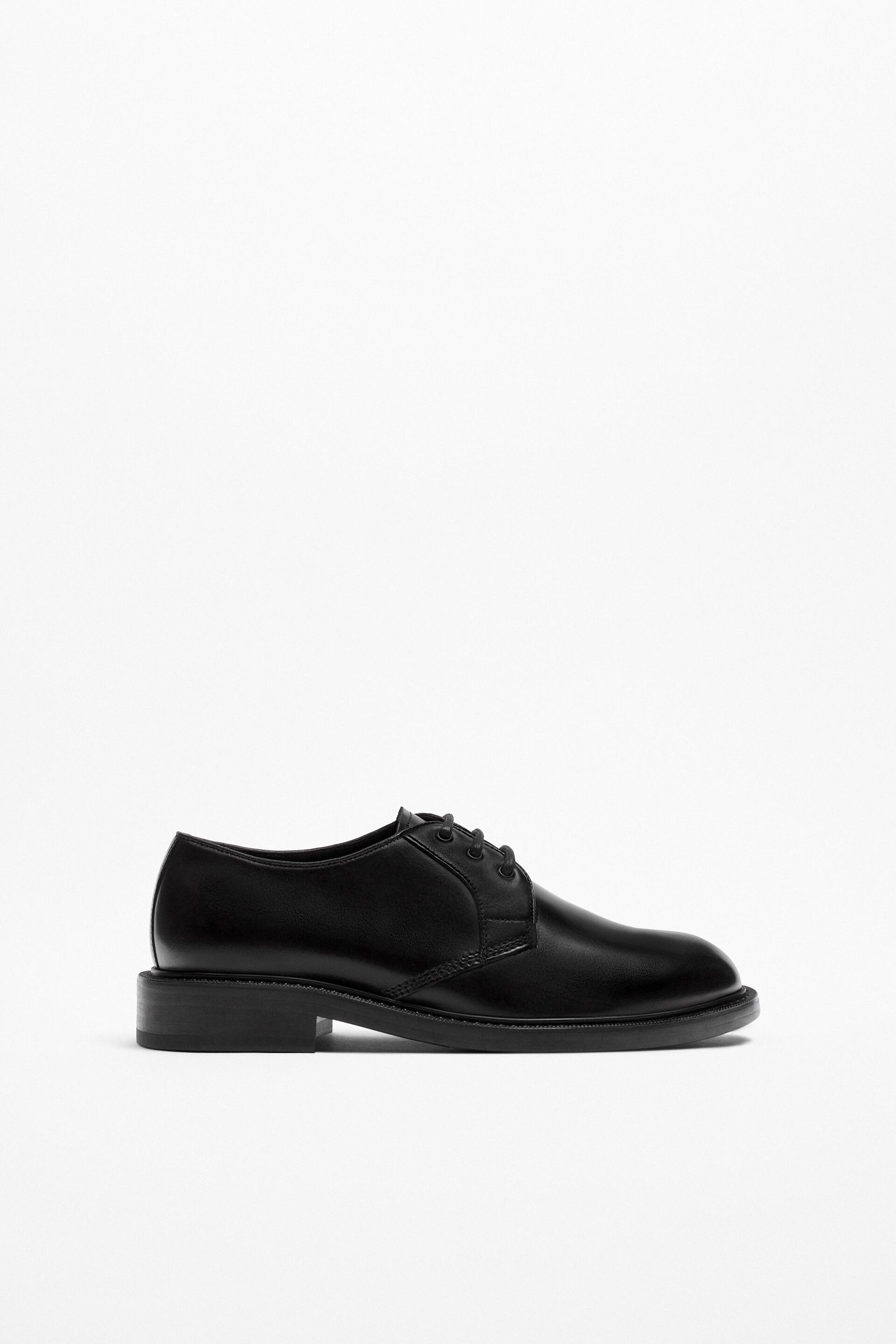 

Туфли мужские ZARA 12419920 черные 42 RU (доставка из-за рубежа), 12419920