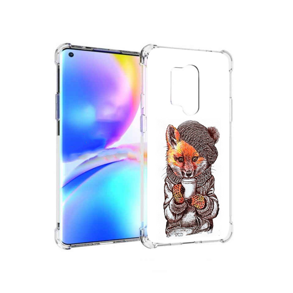 

Чехол MyPads Tocco для OnePlus 8 Pro лиса в шапке (PT148281.139.437), Tocco