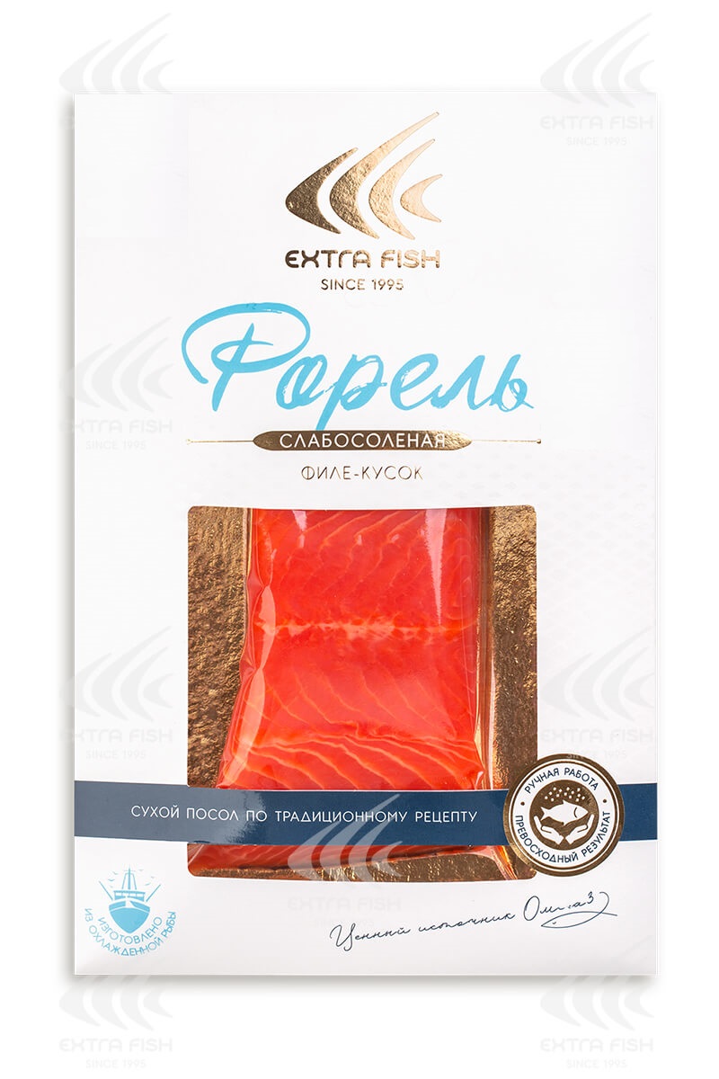 

Форель Extra fish слабосоленая 200 г