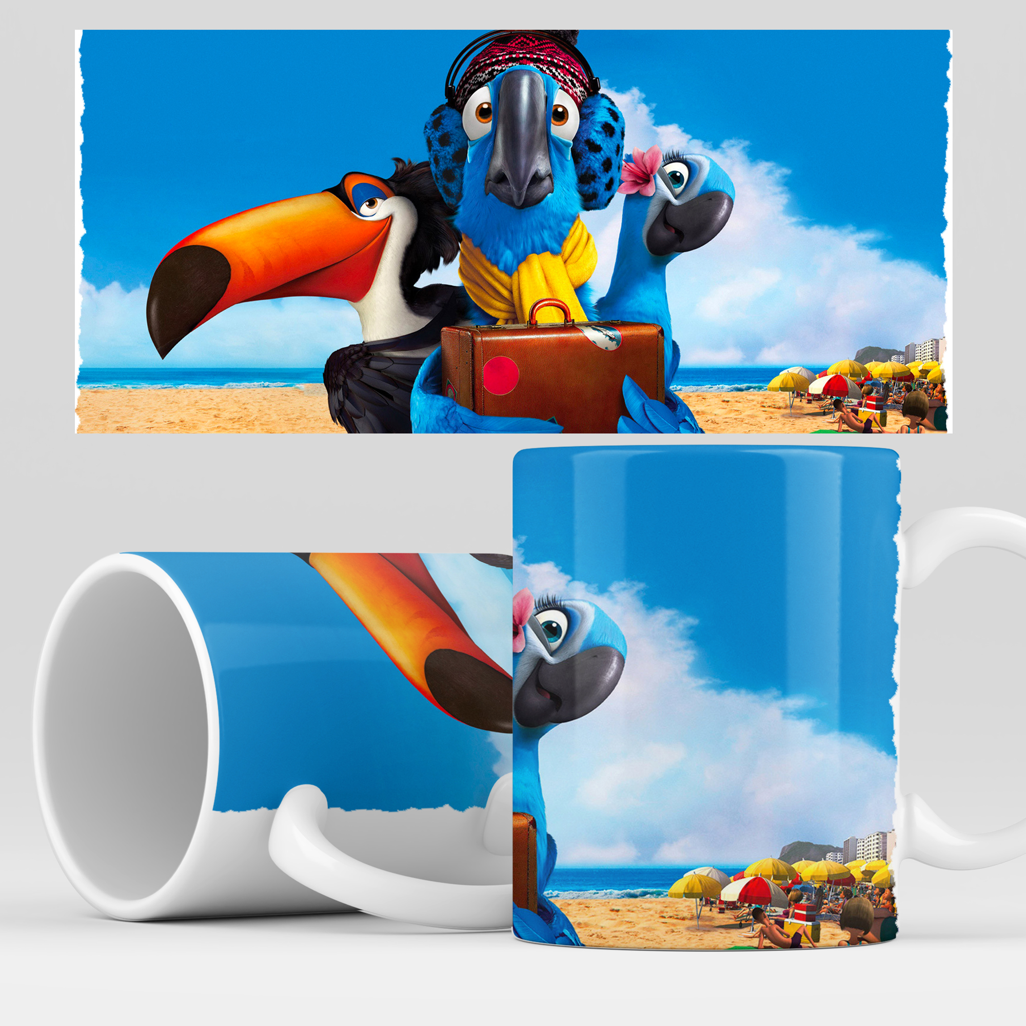 

Кружка RocketCup с принтом "Рио" мультфильм, Rio06