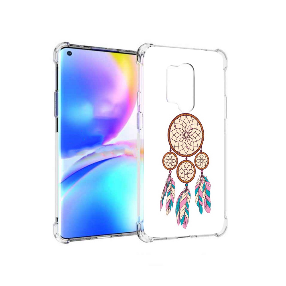 

Чехол MyPads Tocco для OnePlus 8 Pro ловец снов бежевый (PT148281.139.442), Прозрачный, Tocco