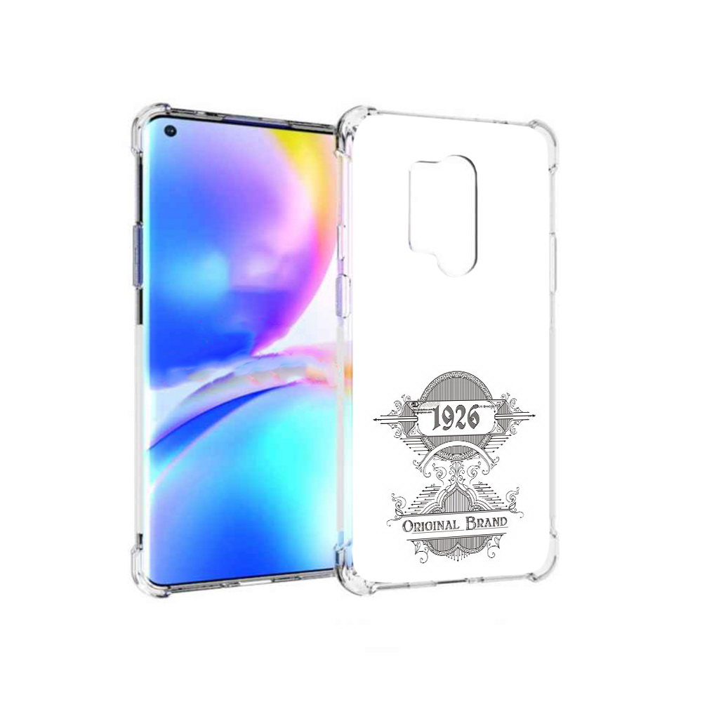 

Чехол MyPads Tocco для OnePlus 8 Pro логотип черно белый (PT148281.139.446), Прозрачный, Tocco