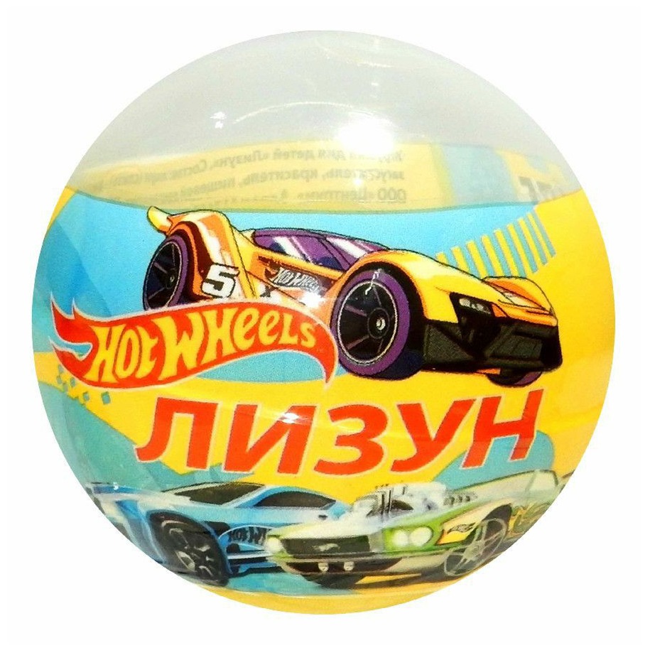 

Лизун Hot Wheels в шаре Centrum в ассортименте