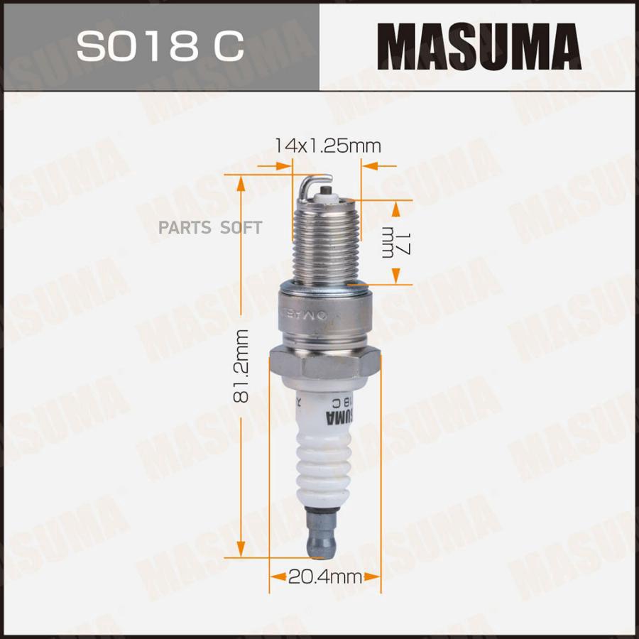 

Свеча зажигания MASUMA Bpr6Es 7131,7822 s018c