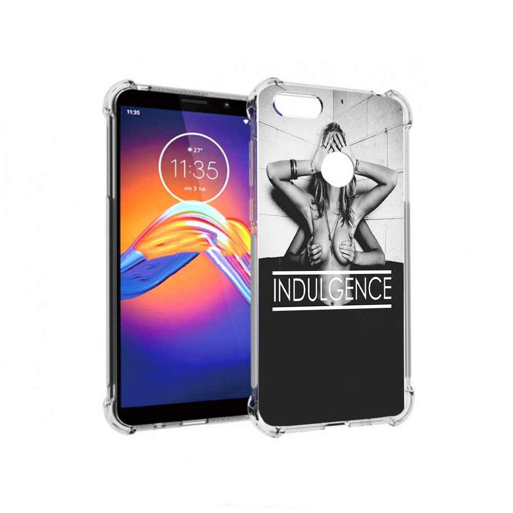 

Чехол MyPads Tocco для Motorola Moto E6 Страсть (PT227058.343.163), Прозрачный, Tocco